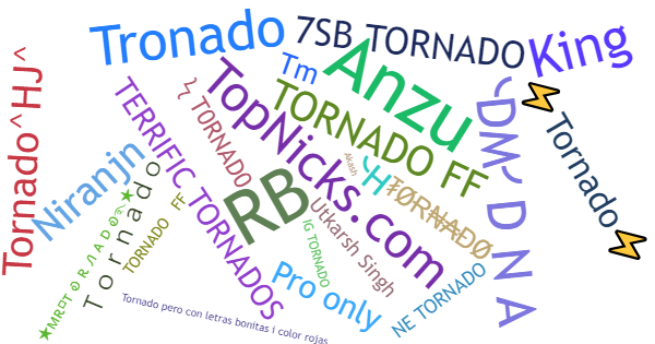 Nama panggilan untuk Tornado