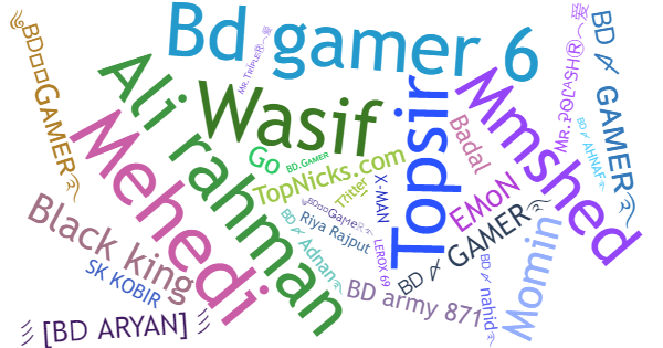 Nama panggilan untuk BDGamer