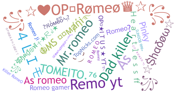 Nama panggilan untuk Romeo