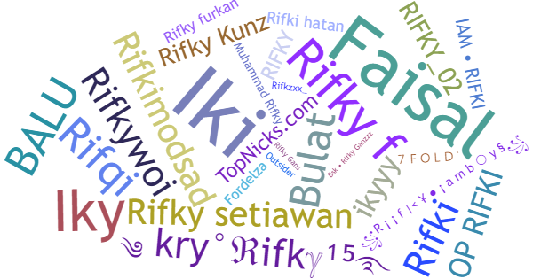 Nama panggilan untuk Rifky