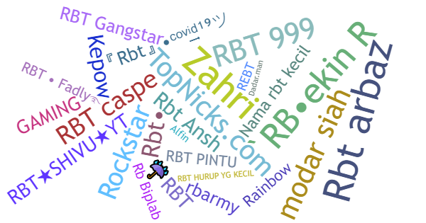 Nama panggilan untuk RBT