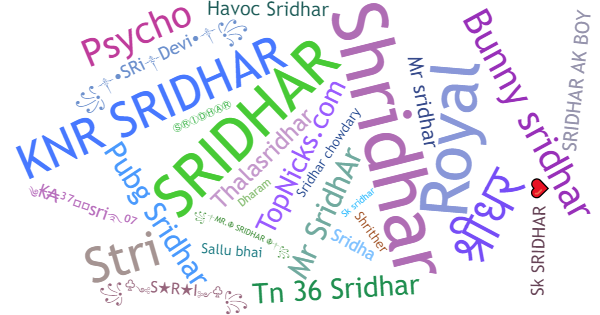 Nama panggilan untuk Sridhar