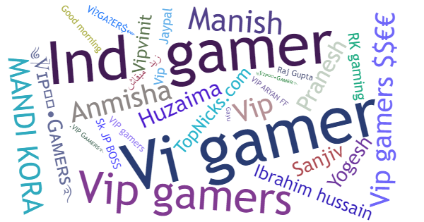 Nama panggilan untuk VIPGAMERS