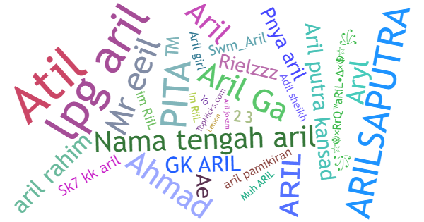 Nama panggilan untuk Aril