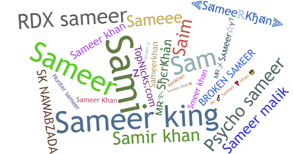 Nama panggilan untuk SameerKhan