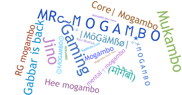 Nama panggilan untuk Mogambo