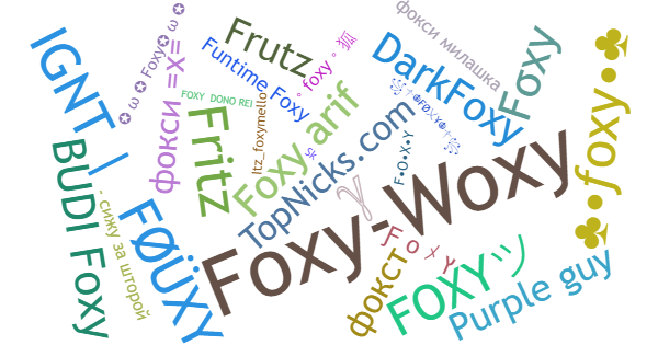 Nama panggilan untuk Foxy