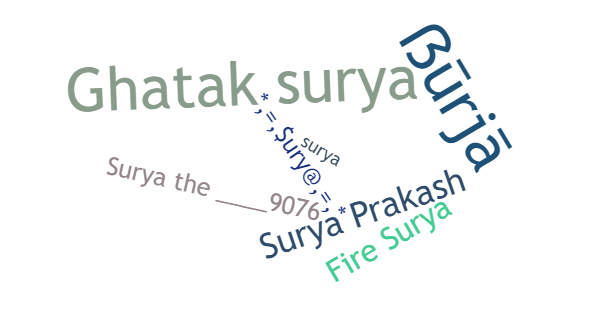 Nama panggilan untuk Surya