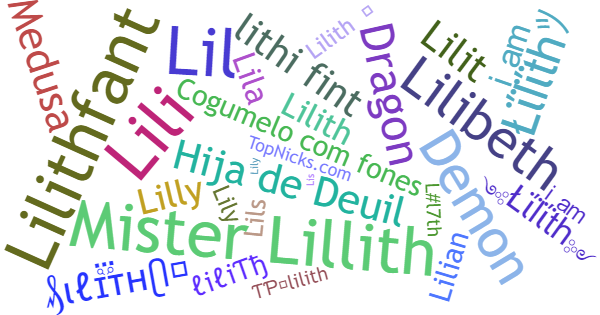 Nama panggilan untuk Lilith