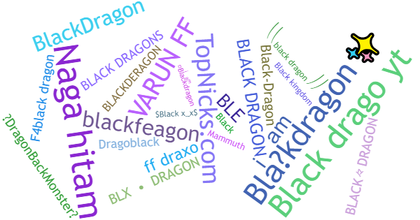 Nama panggilan untuk Blackdragon