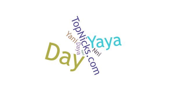 Nama panggilan untuk Dayani