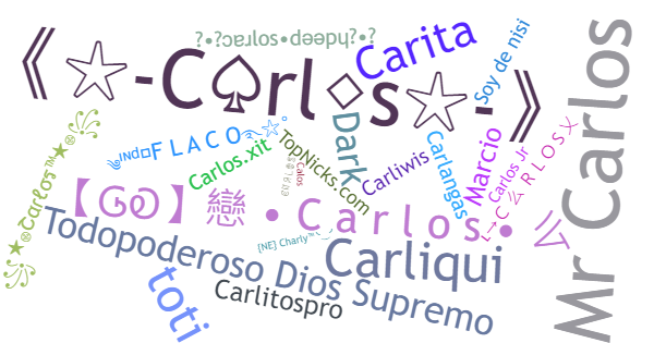 Nama panggilan untuk Carlos