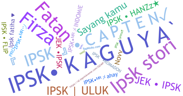 Nama panggilan untuk IPSK