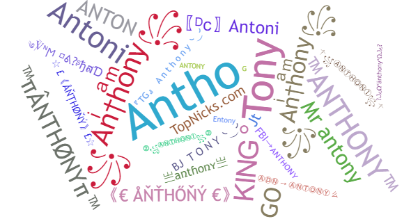 Nama panggilan untuk Anthony