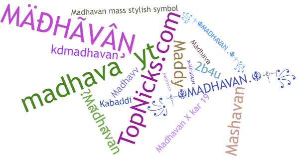 Nama panggilan untuk Madhavan