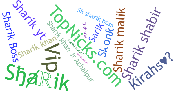 Nama panggilan untuk Sharik