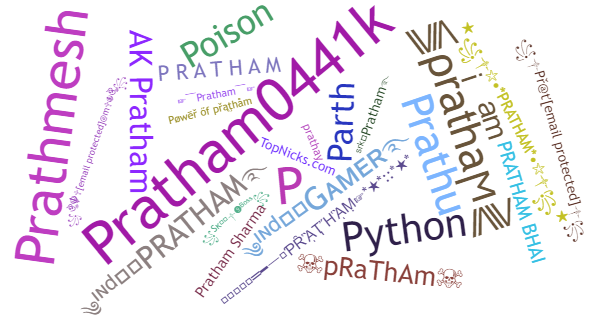 Nama panggilan untuk Pratham