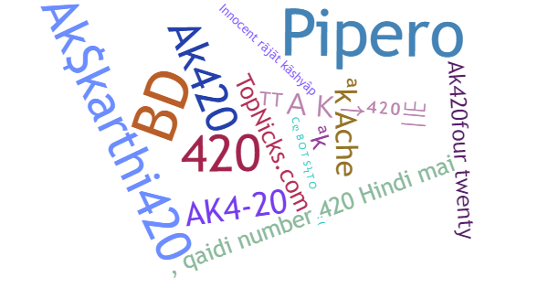 Nama panggilan untuk AK420